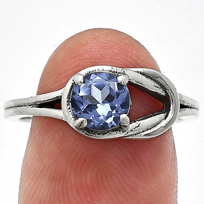 Tanzanite Ring size-8 SDR243384 R-1215, 6x6 mm