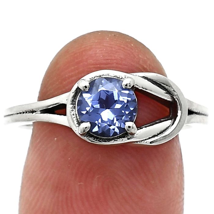 Tanzanite Ring size-8 SDR243385 R-1215, 6x6 mm