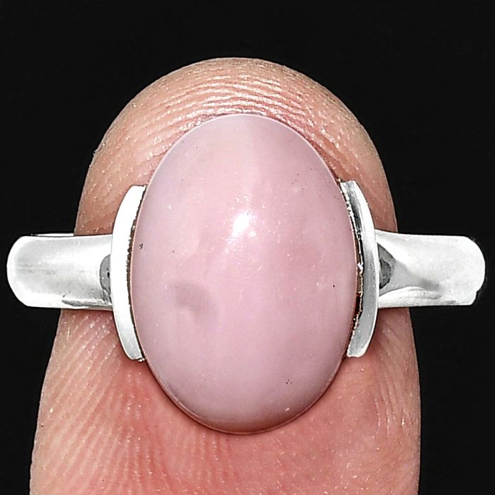 Pink Opal Ring size-9.5 SDR243894 R-1173, 10x14 mm