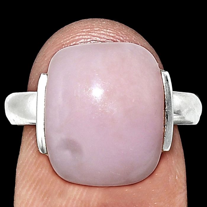 Pink Opal Ring size-8 SDR243896 R-1173, 12x14 mm