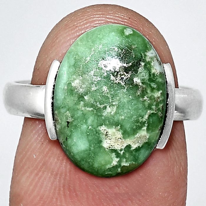 Utah Variscite Ring size-8 SDR243921 R-1173, 11x15 mm