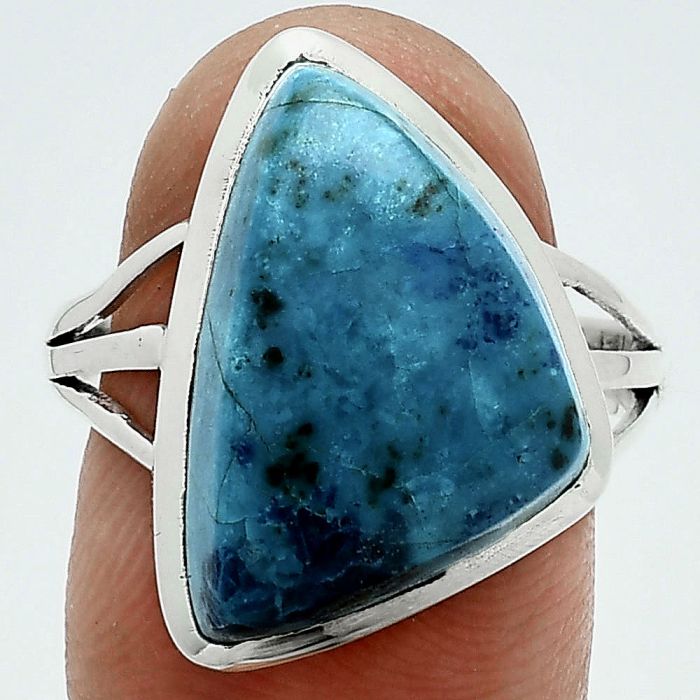 Shattuckite Ring size-9 SDR244024 R-1006, 13x19 mm