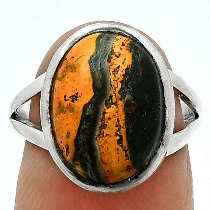 Indonesian Bumble Bee Ring size-7 SDR244122 R-1005, 11x15 mm