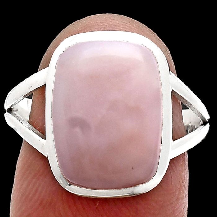 Pink Opal Ring size-9 SDR244184 R-1005, 10x14 mm