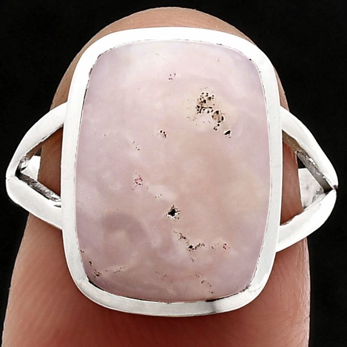 Pink Opal Ring size-7 SDR244186 R-1005, 10x14 mm