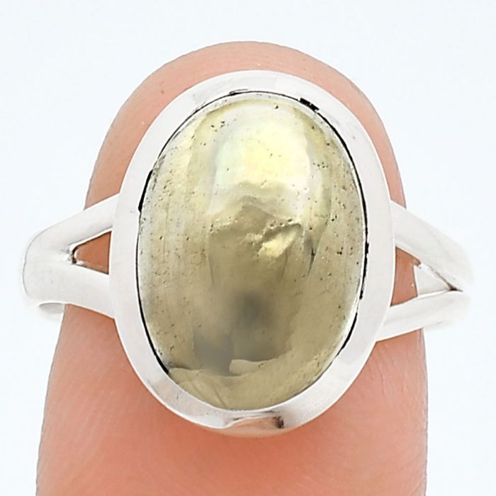 Apache Gold Healer's Gold Ring size-8 SDR244429 R-1005, 10x14 mm