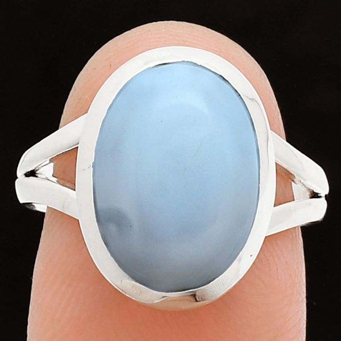 White Opal Ring size-7 SDR244443 R-1005, 10x14 mm