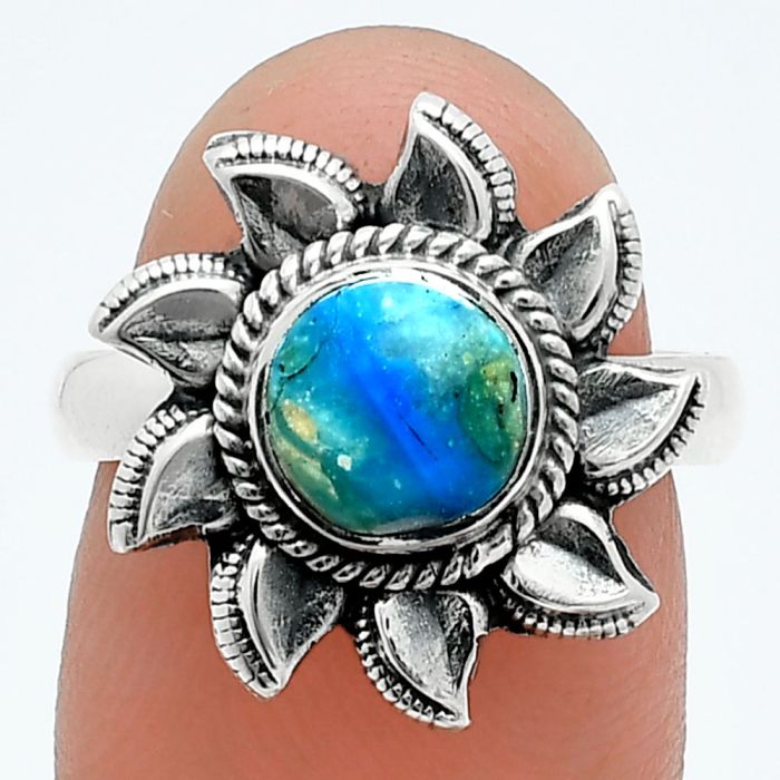 Sun - Peruvian Opalina Ring size-7 SDR244779 R-1617, 7x7 mm