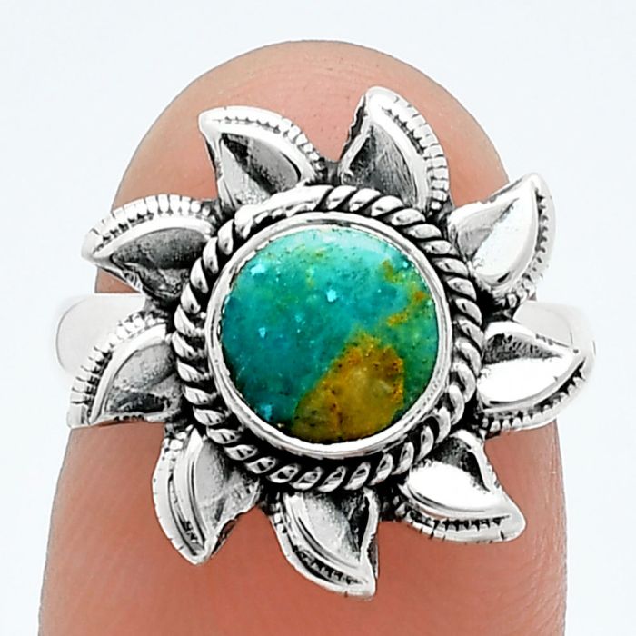 Sun - Peruvian Opalina Ring size-6 SDR244793 R-1617, 7x7 mm