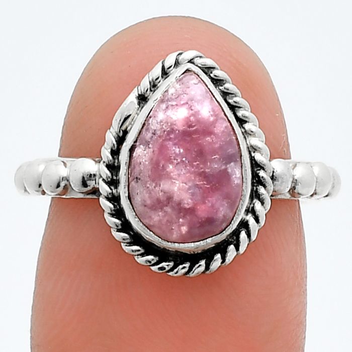 Pink Cobalt Ring size-6 SDR245189 R-1252, 7x11 mm