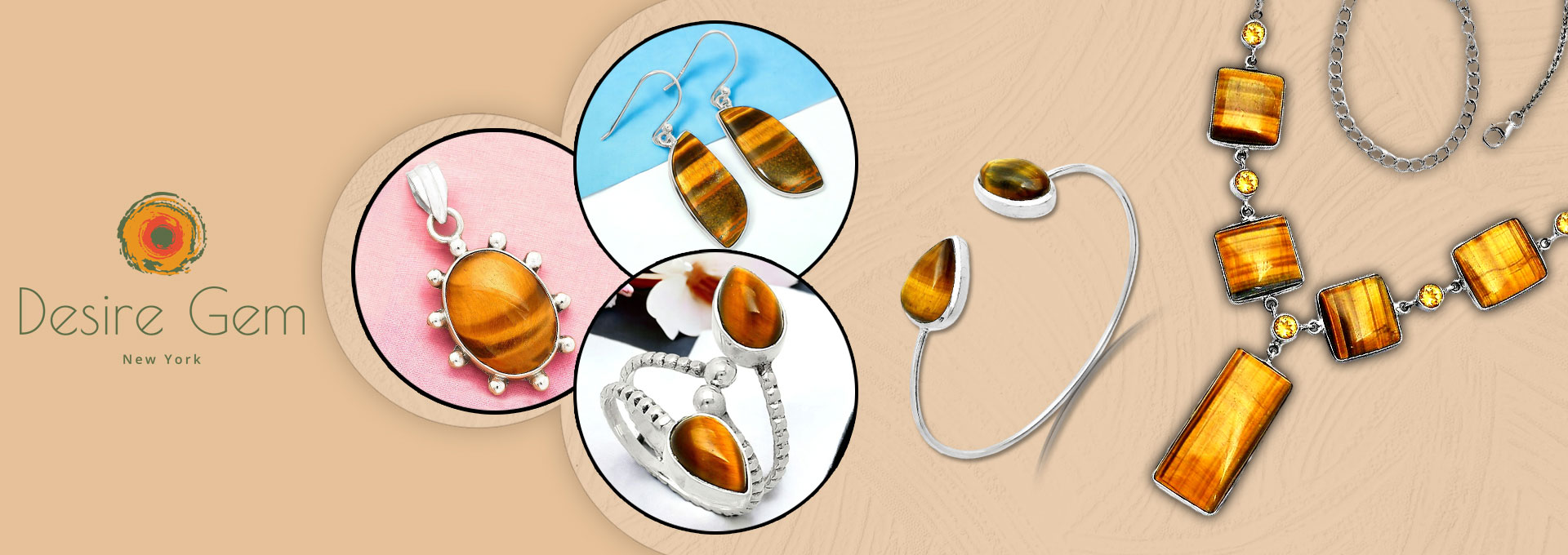 Tiger Eye Jewelry Collection